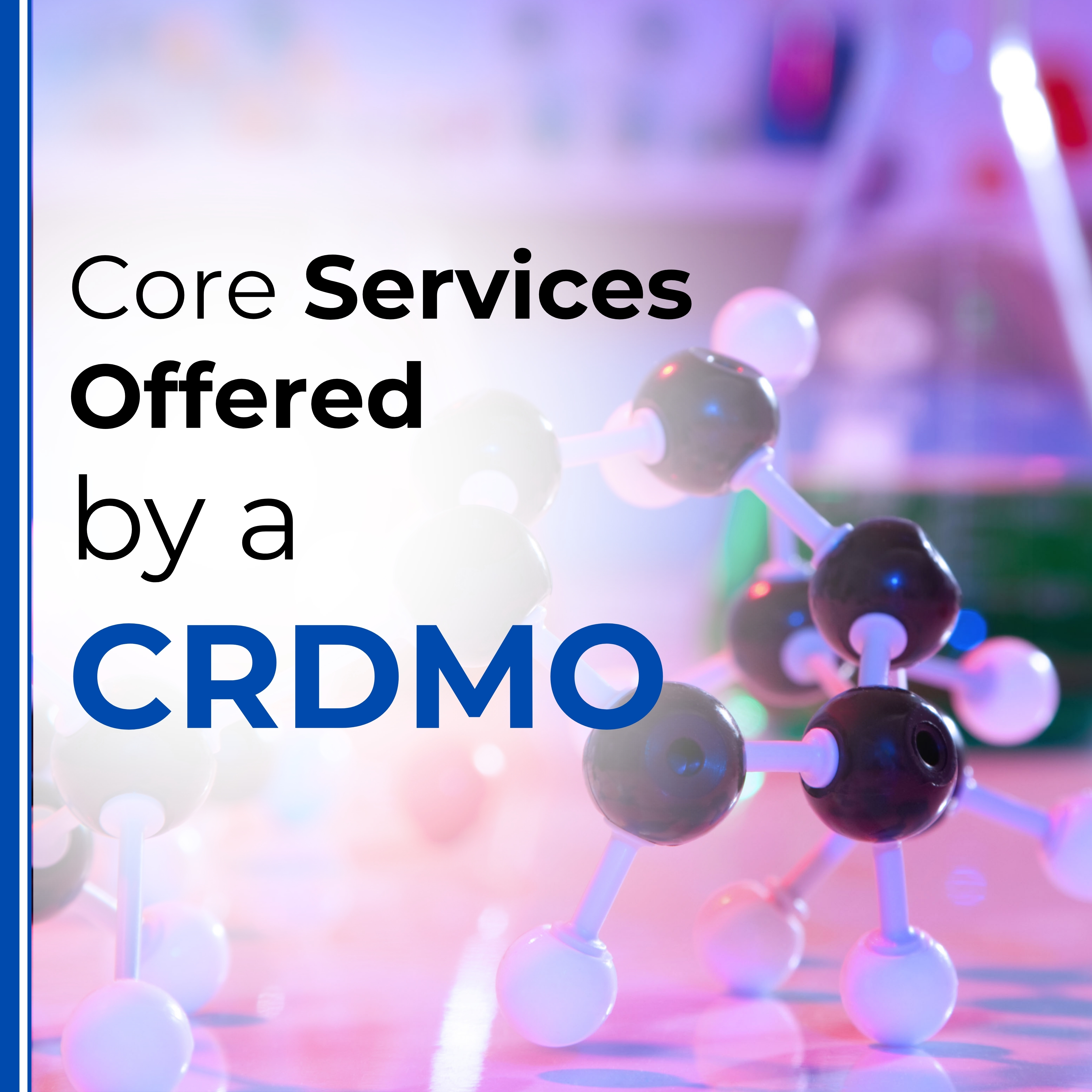 Core Services Offered by a CRDMO